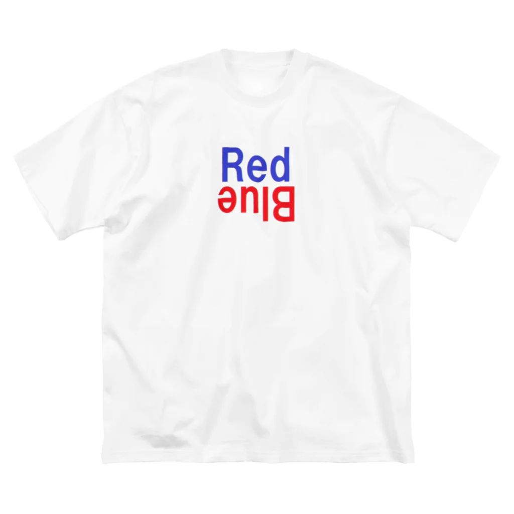 ぬこすたの青と赤 Big T-Shirt