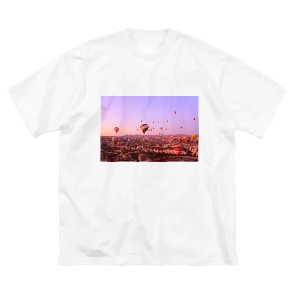 Vermeer-ふぇるめーるのいつでも絶景の旅へ　トルコ ビッグシルエットTシャツ