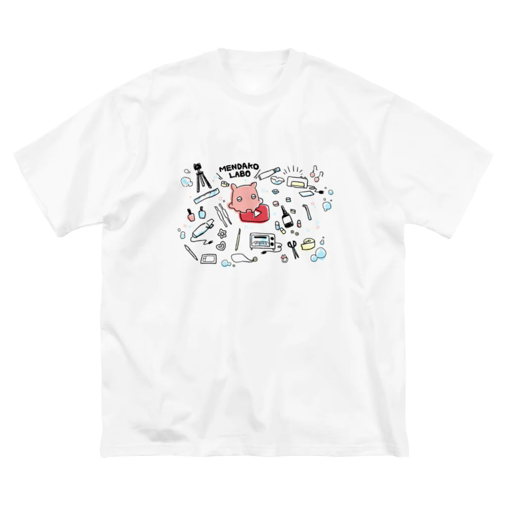 めんだこラボのMENDAKOLABO！ ビッグシルエットTシャツ