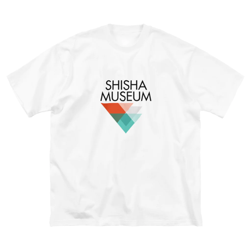 🏔陶芸家 下里山 光®︎🏔のSHISHA MUSEUM クラシックロゴT ビッグシルエットTシャツ