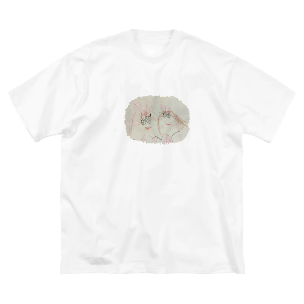 咲🌸のままとみーたん ビッグシルエットTシャツ