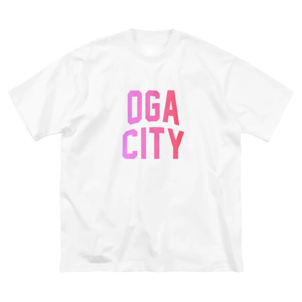 JIMOTO Wear Local Japanの男鹿市 OGA CITY ビッグシルエットTシャツ