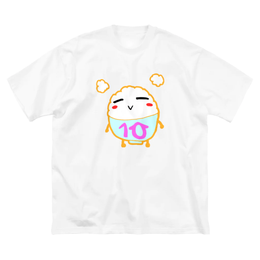 みゅるりん。のコメ10くんTシャツ ビッグシルエットTシャツ