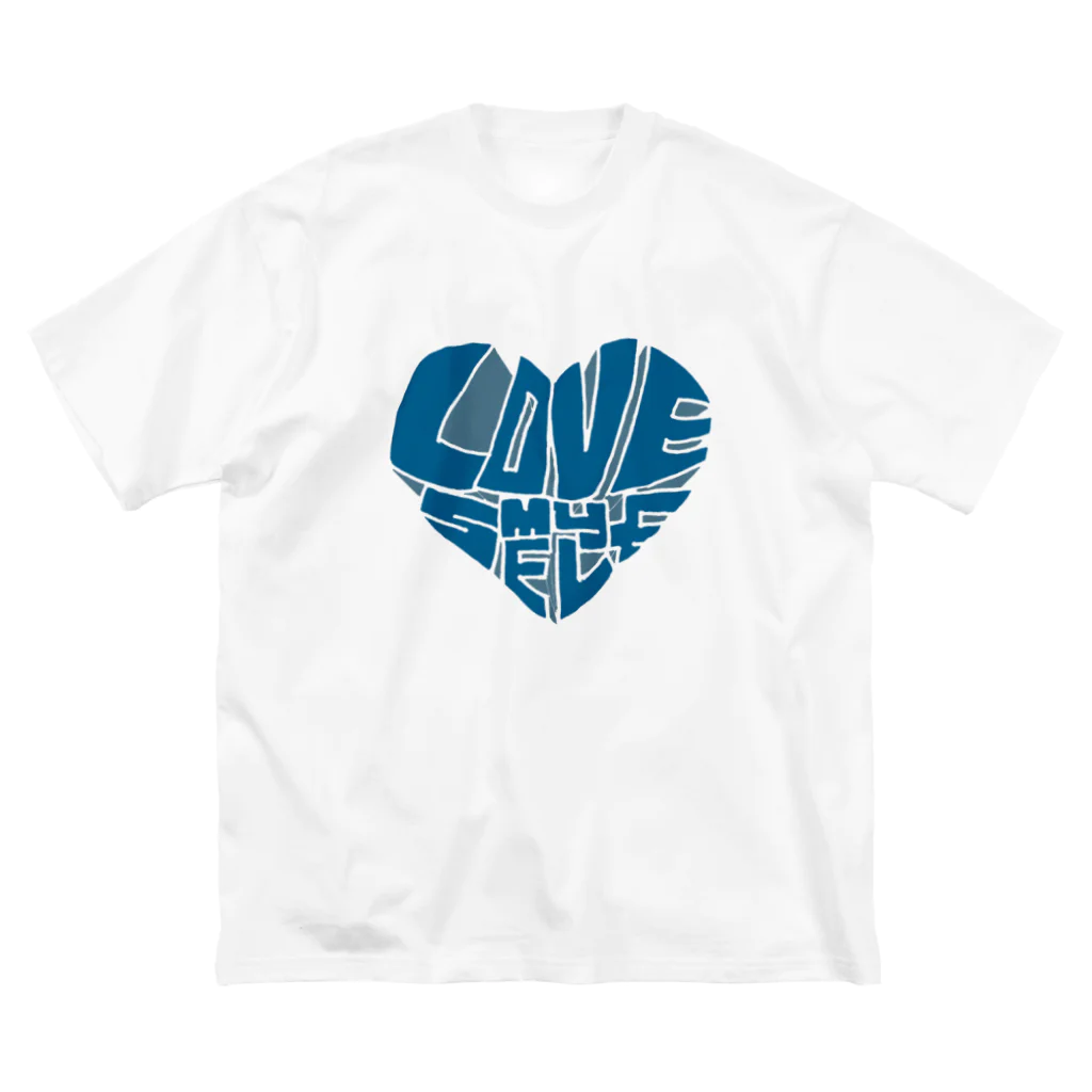 uzu's hima tsubushiのLOVE my SELF (b) Big T-Shirt