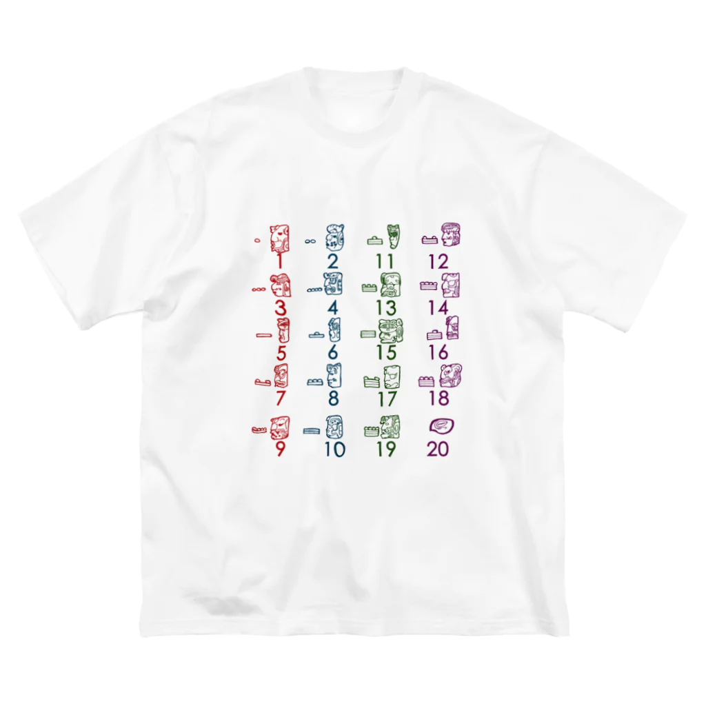 say-coのマヤ数字 Big T-Shirt