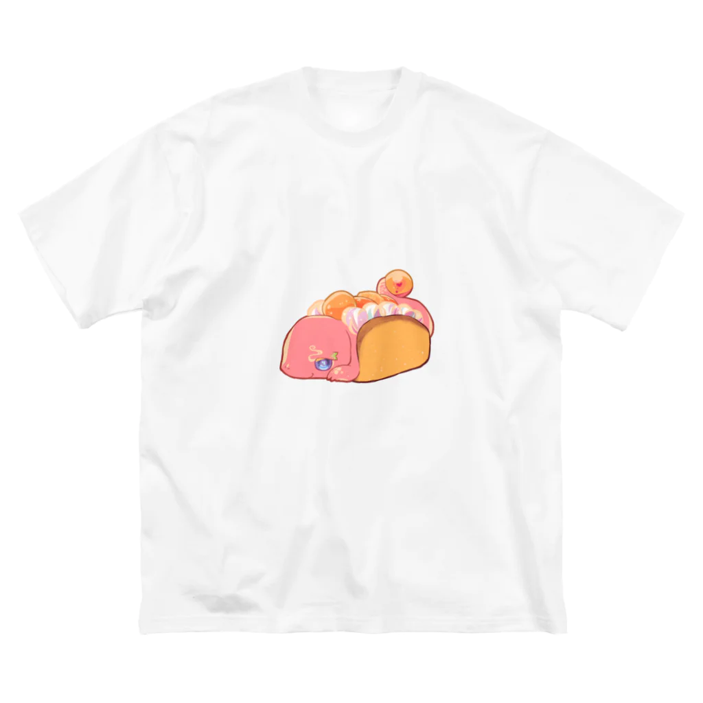 さばかん工房。のびわしーす ビッグシルエットTシャツ