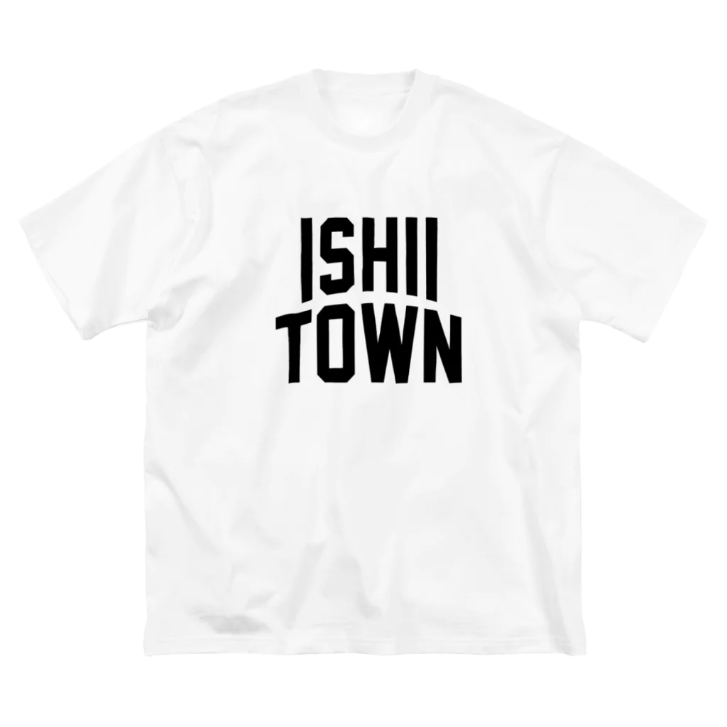JIMOTOE Wear Local Japanの石井町 ISHII TOWN ビッグシルエットTシャツ