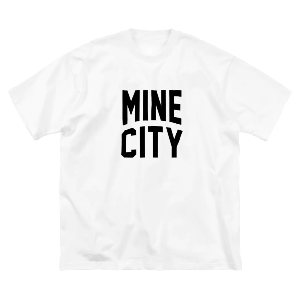 JIMOTO Wear Local Japanの美祢市 MINE CITY ビッグシルエットTシャツ