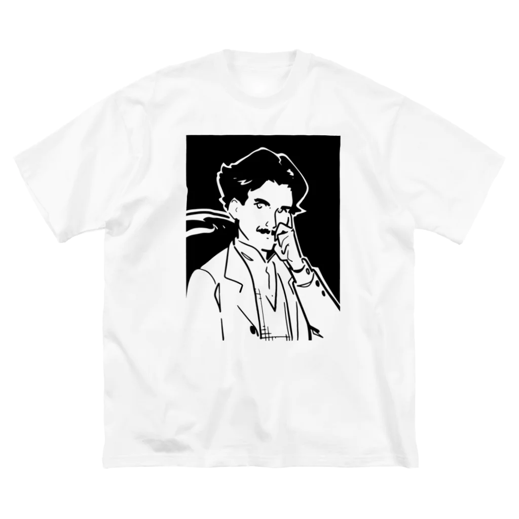 山形屋米店のニコラ・テスラ（Nikola Tesla） Big T-Shirt