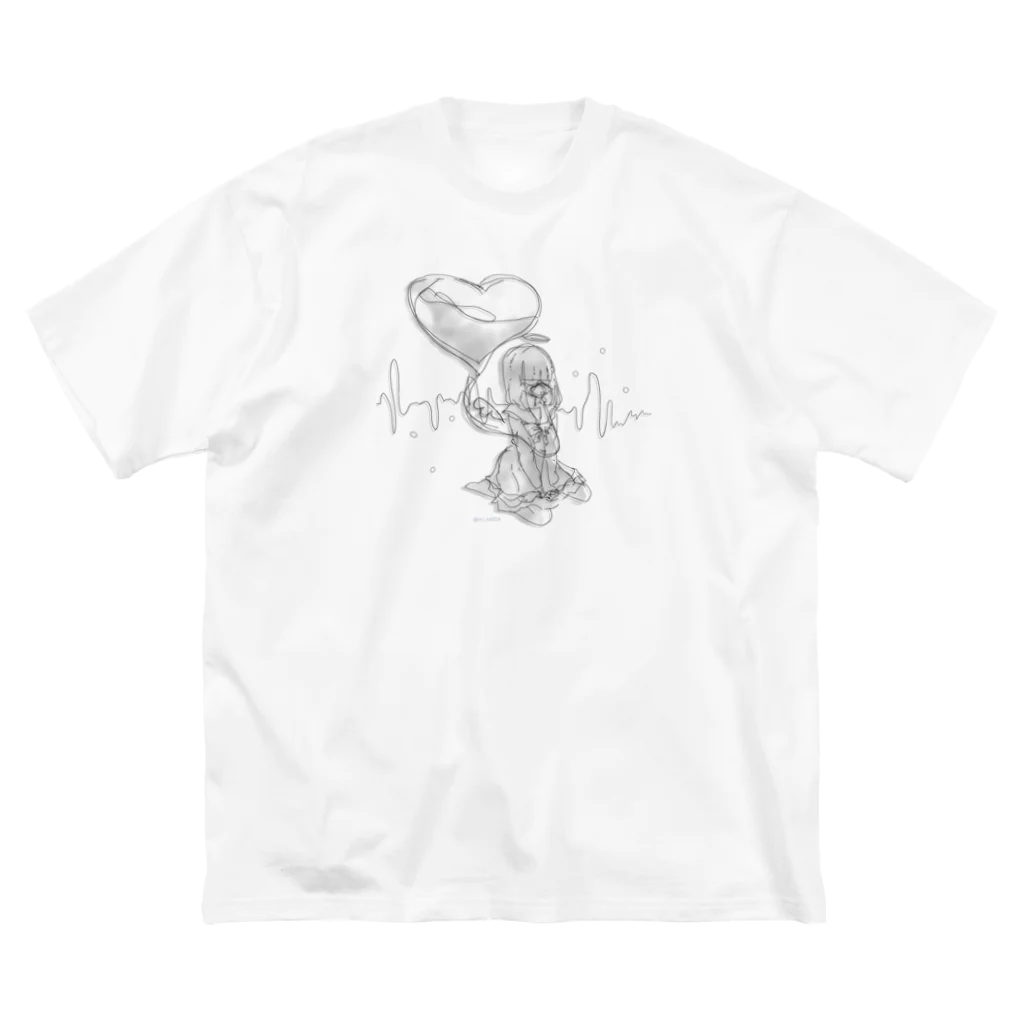 れいなのシアワセマスク(黒) ビッグシルエットTシャツ