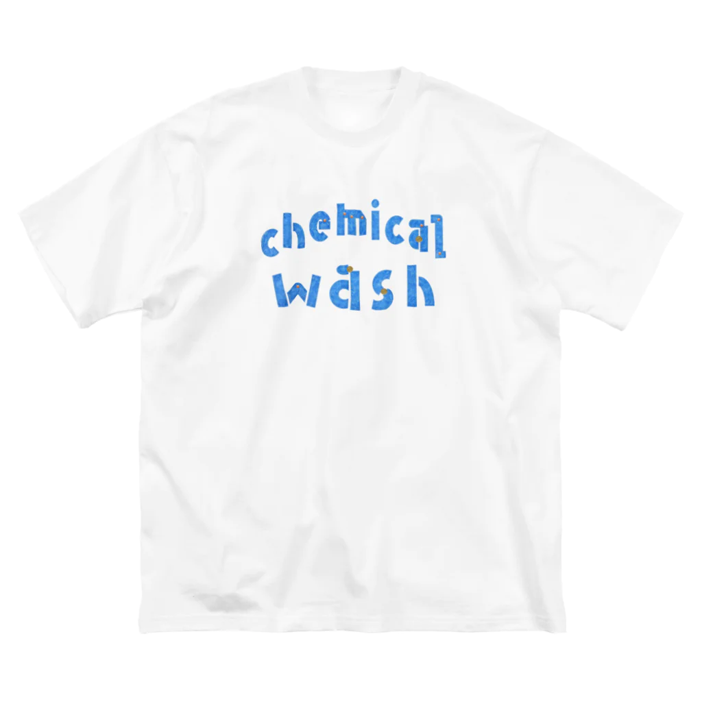 スロータイプ書店 Slowtype Booksのchemical wash ケミカルウォッシュ 283 ビッグシルエットTシャツ