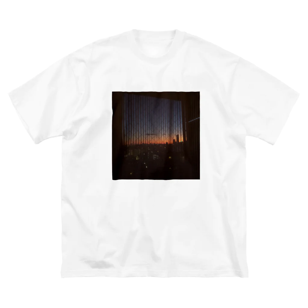 caの夕暮れ ビッグシルエットTシャツ