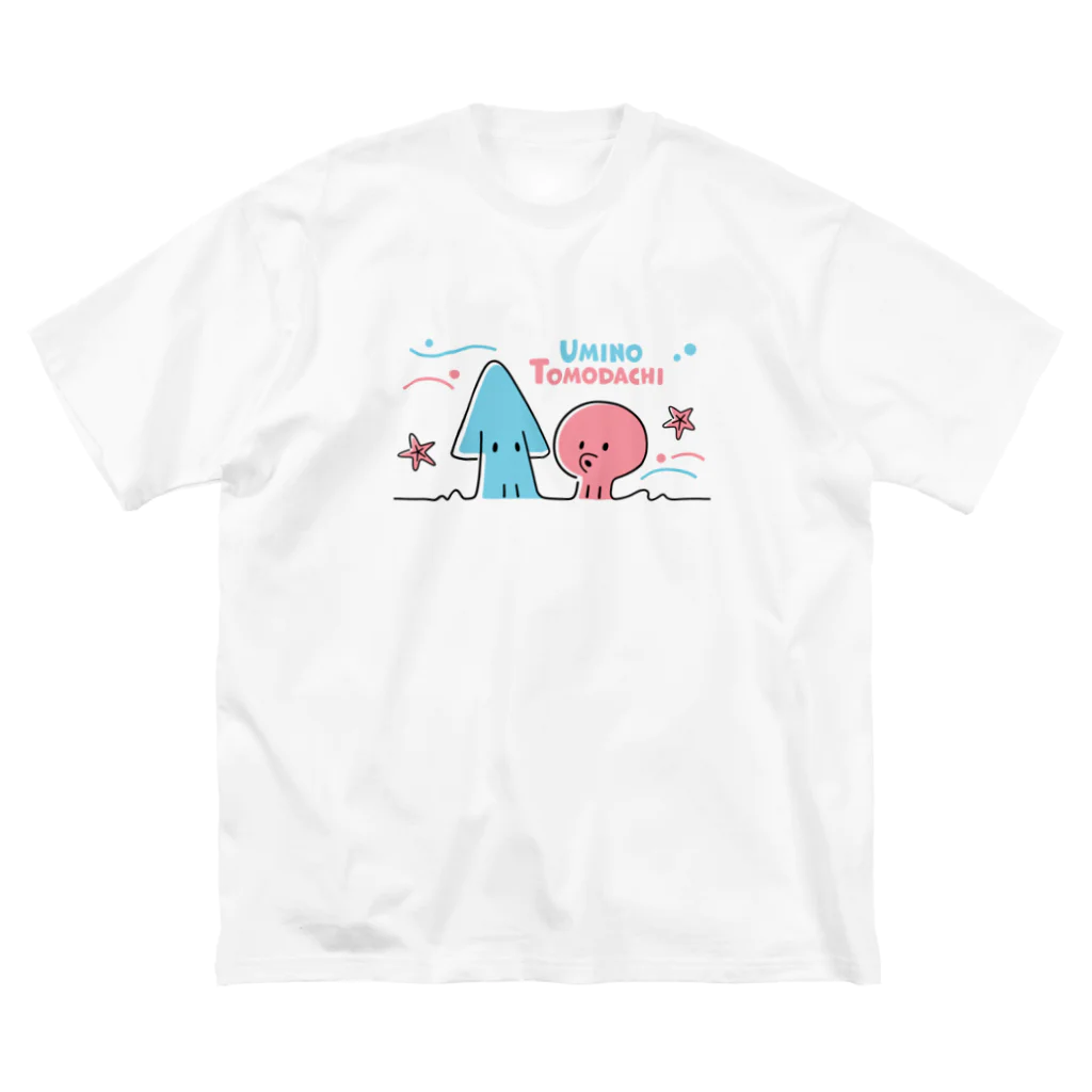 kocoon（コクーン）の海の友達（イカとタコ） Big T-Shirt