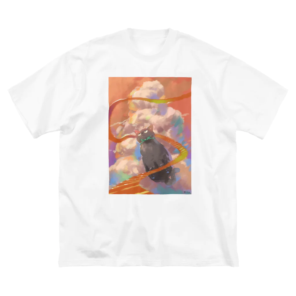 だいこくの猫絵生活ショップのヒーロー Big T-Shirt