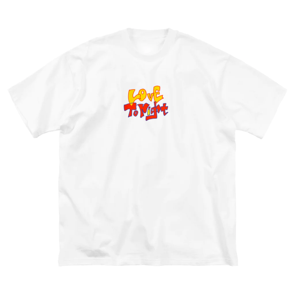 kyoran raveのlove ビッグシルエットTシャツ