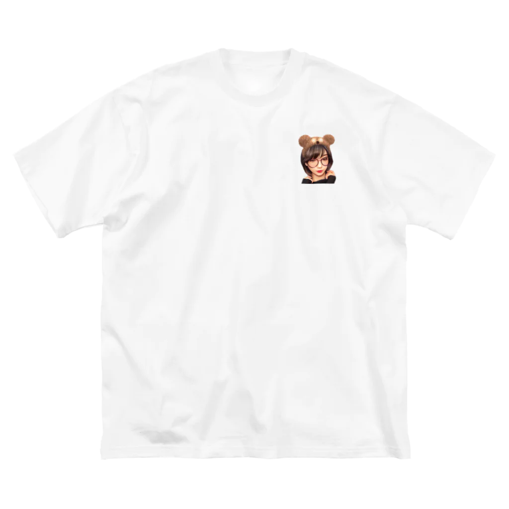 Re:Re:SmileyのBear Girl ☆◡̈⋆ ビッグシルエットTシャツ