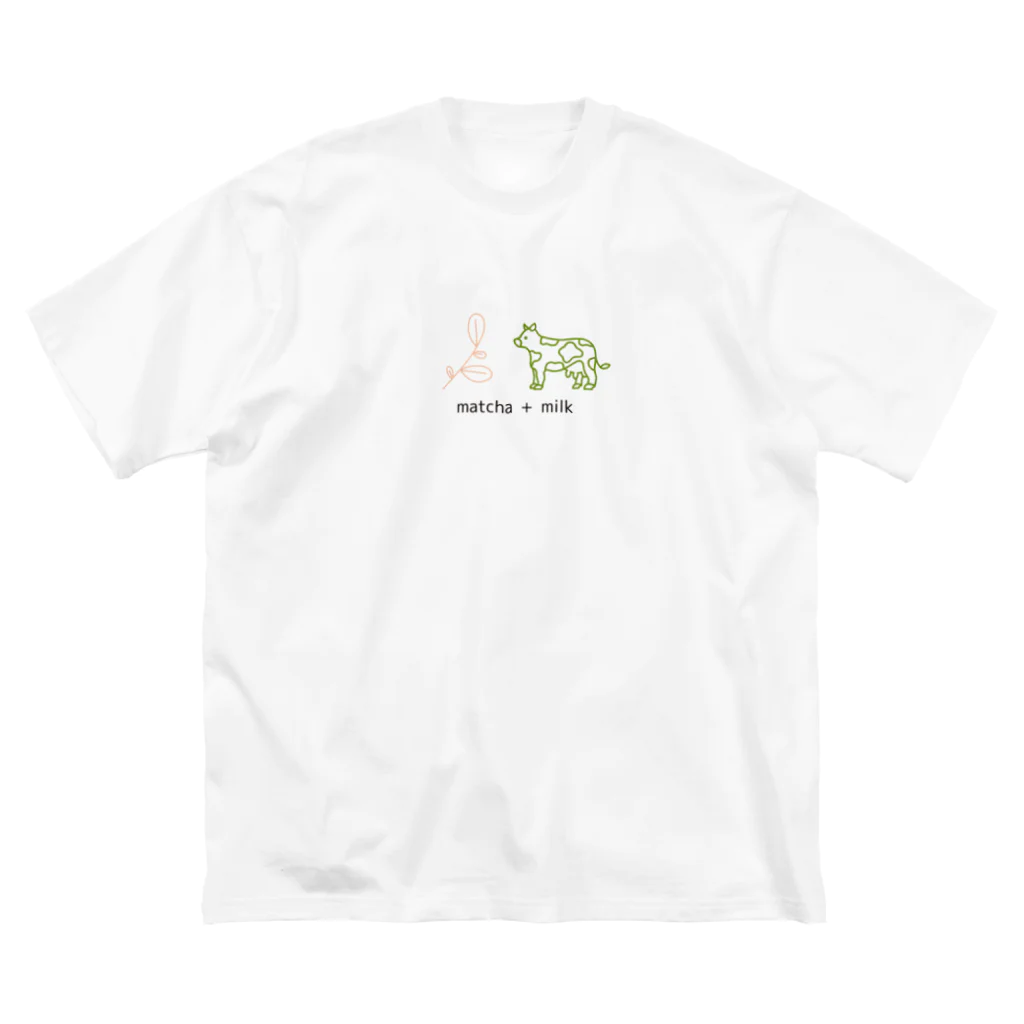 insparation｡   --- ｲﾝｽﾋﾟﾚｰｼｮﾝ｡の抹茶ミルク ビッグシルエットTシャツ