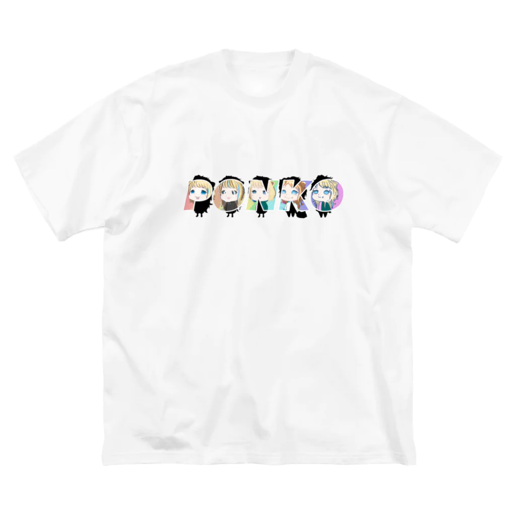 PONZU(ぽんず)Shinohara(しのはら)NFTのPONKO ビッグシルエットTシャツ