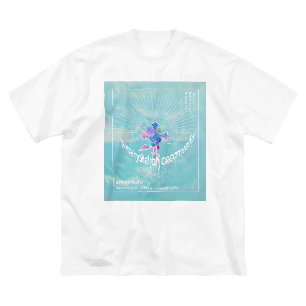 百舌式の祝福のクリームソーダ Big T-Shirt