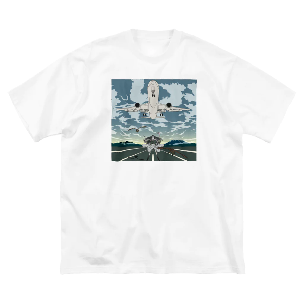 加藤 光雲のLanding ビッグシルエットTシャツ