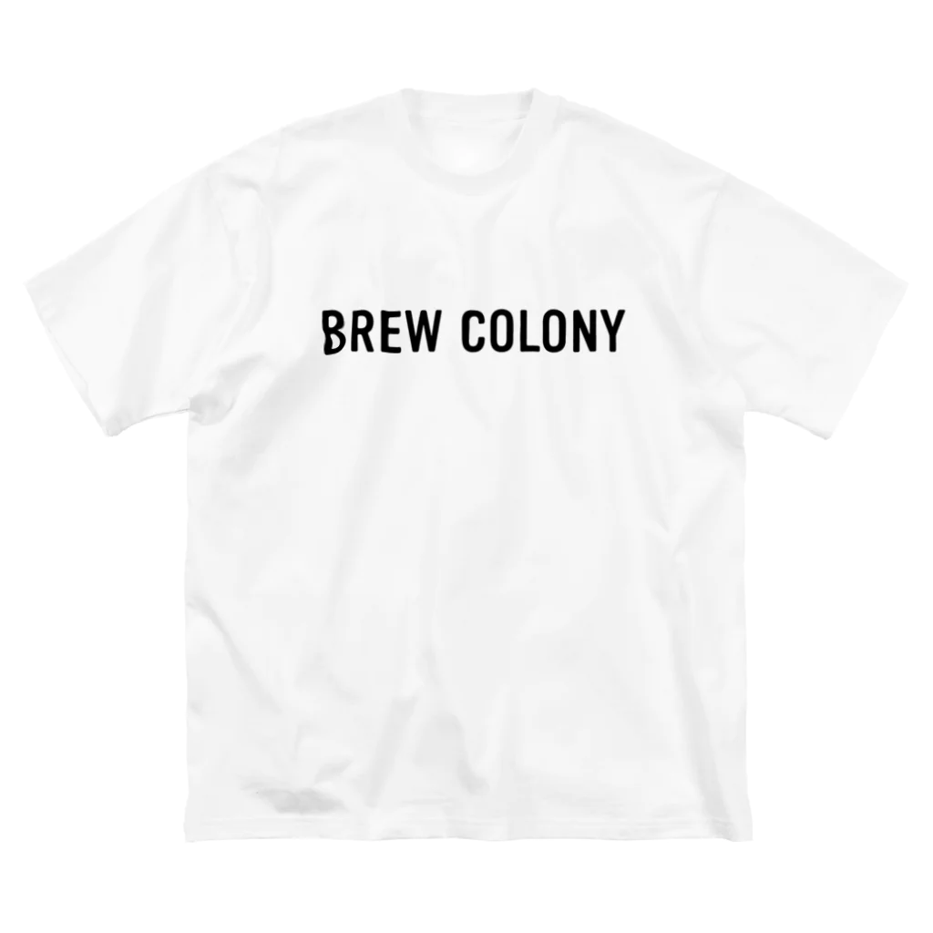 brew_colony　公式オンラインショップのBREW COLONY ロゴ　アイテム Big T-Shirt