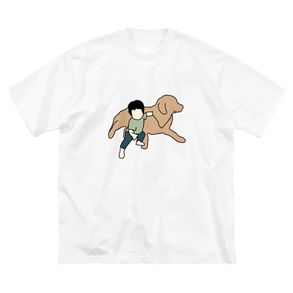 赤ちゃんワンちゃんの部屋のhomie ビッグシルエットTシャツ