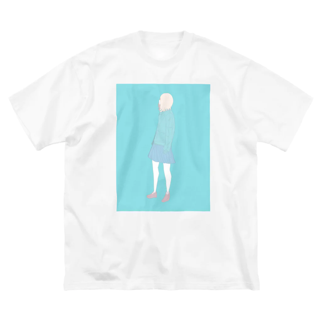 YU_SHOPのエモい女の子Tシャツ Big T-Shirt