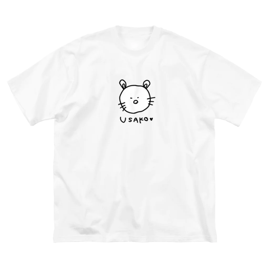 capさんのお店のUSAKO ビッグシルエットTシャツ