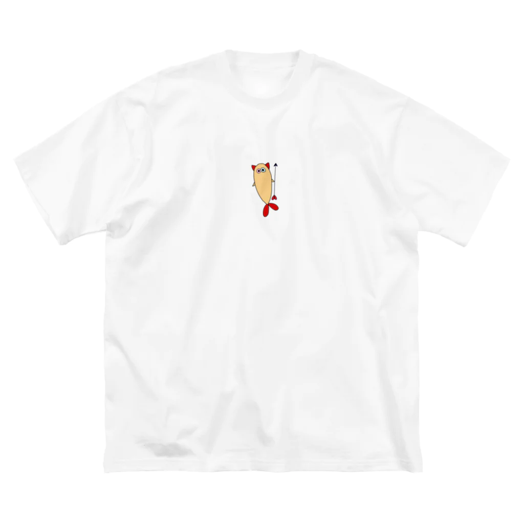 shrimp catのshrimp cat ビッグシルエットTシャツ