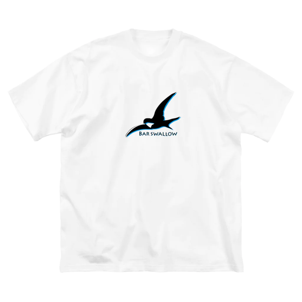 BarswallowのBar swallowロゴ ビッグシルエットTシャツ