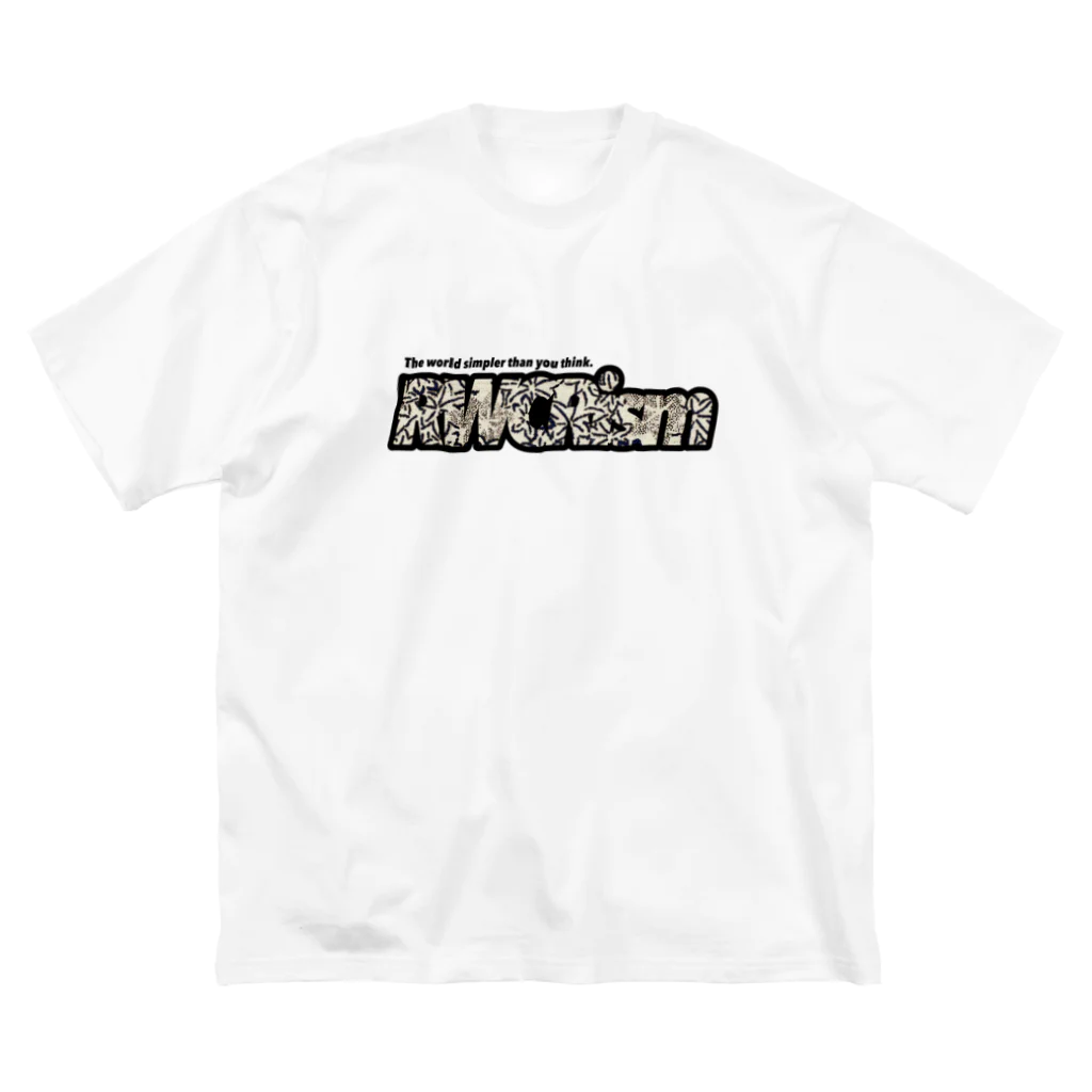 RAWCARism2022公式グッズのRWCRism 紅葉 WHITE ビッグシルエットTシャツ