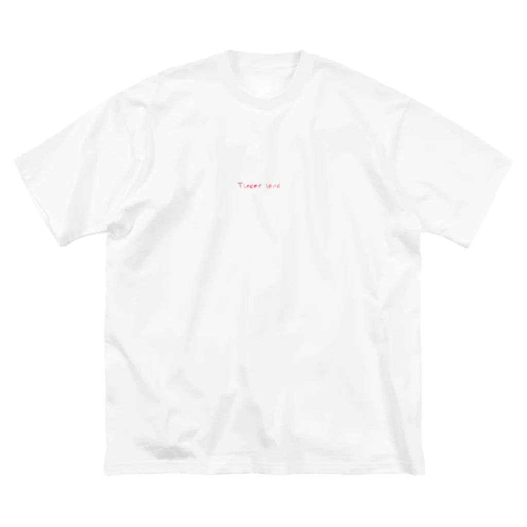 Tinder landはバンドですのティンダーランド（私） ビッグシルエットTシャツ