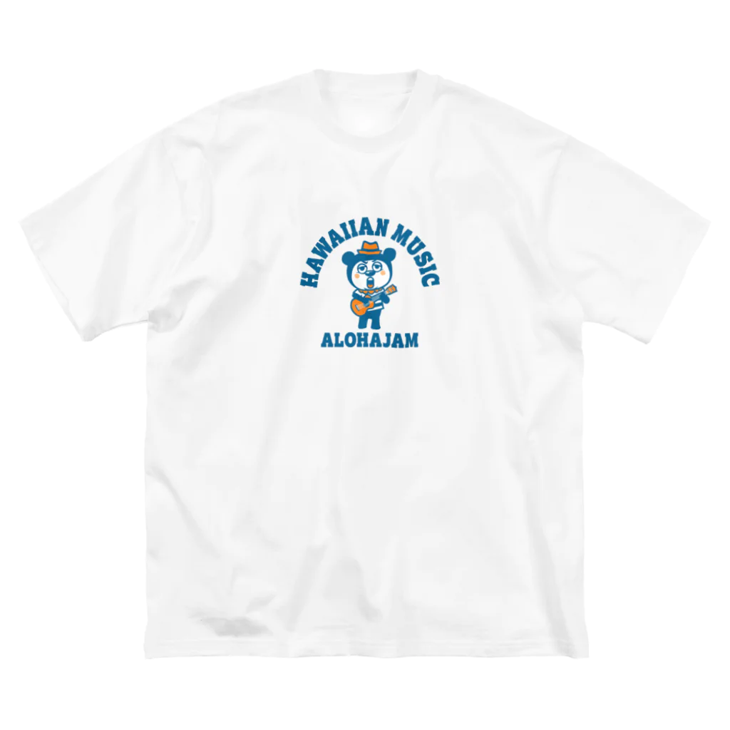 COLORJAMのハワイアンミュージック Big T-Shirt