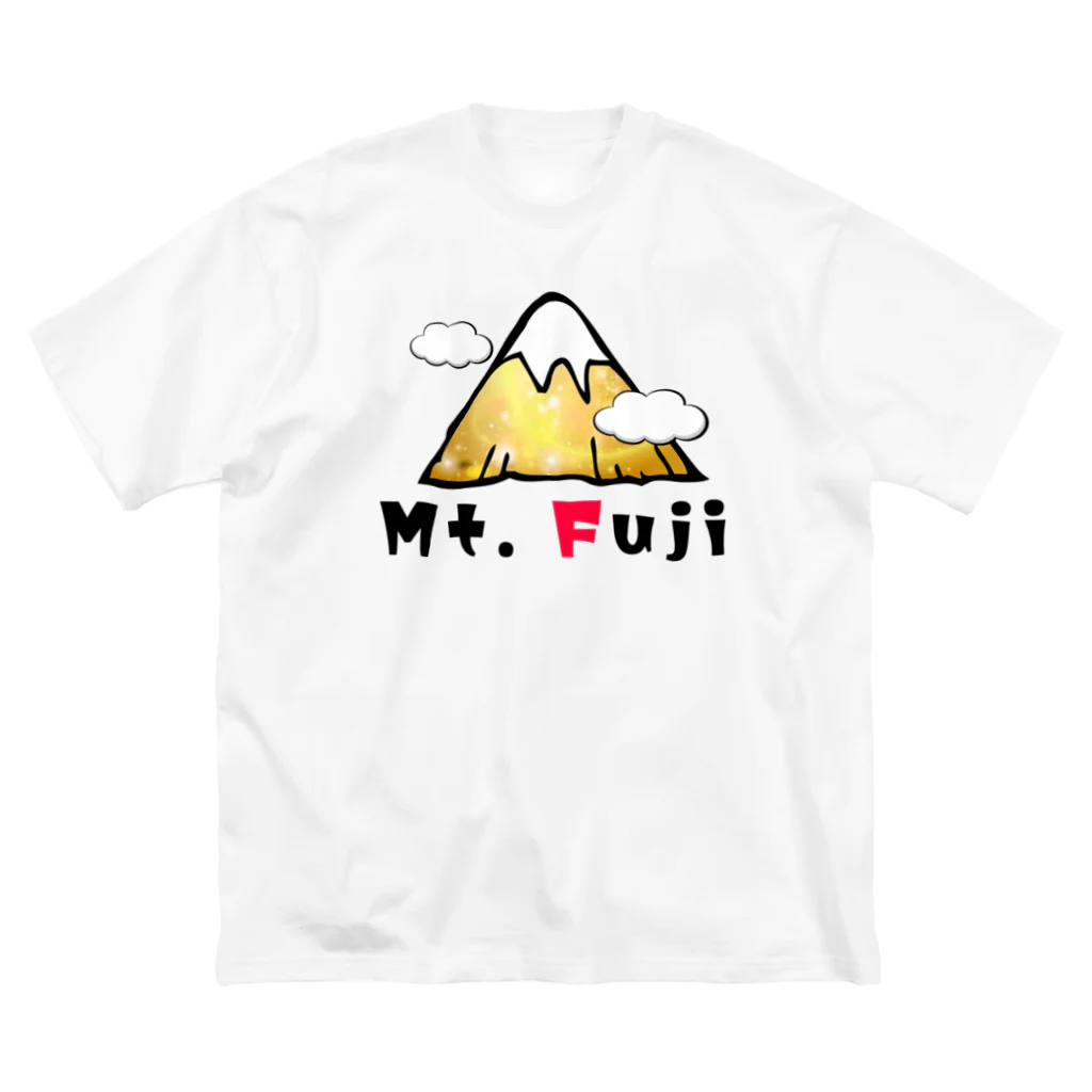 レアレアコクアのいいことありそう! 金運シリーズ　(富士山　Mt.Fuji) Big T-Shirt