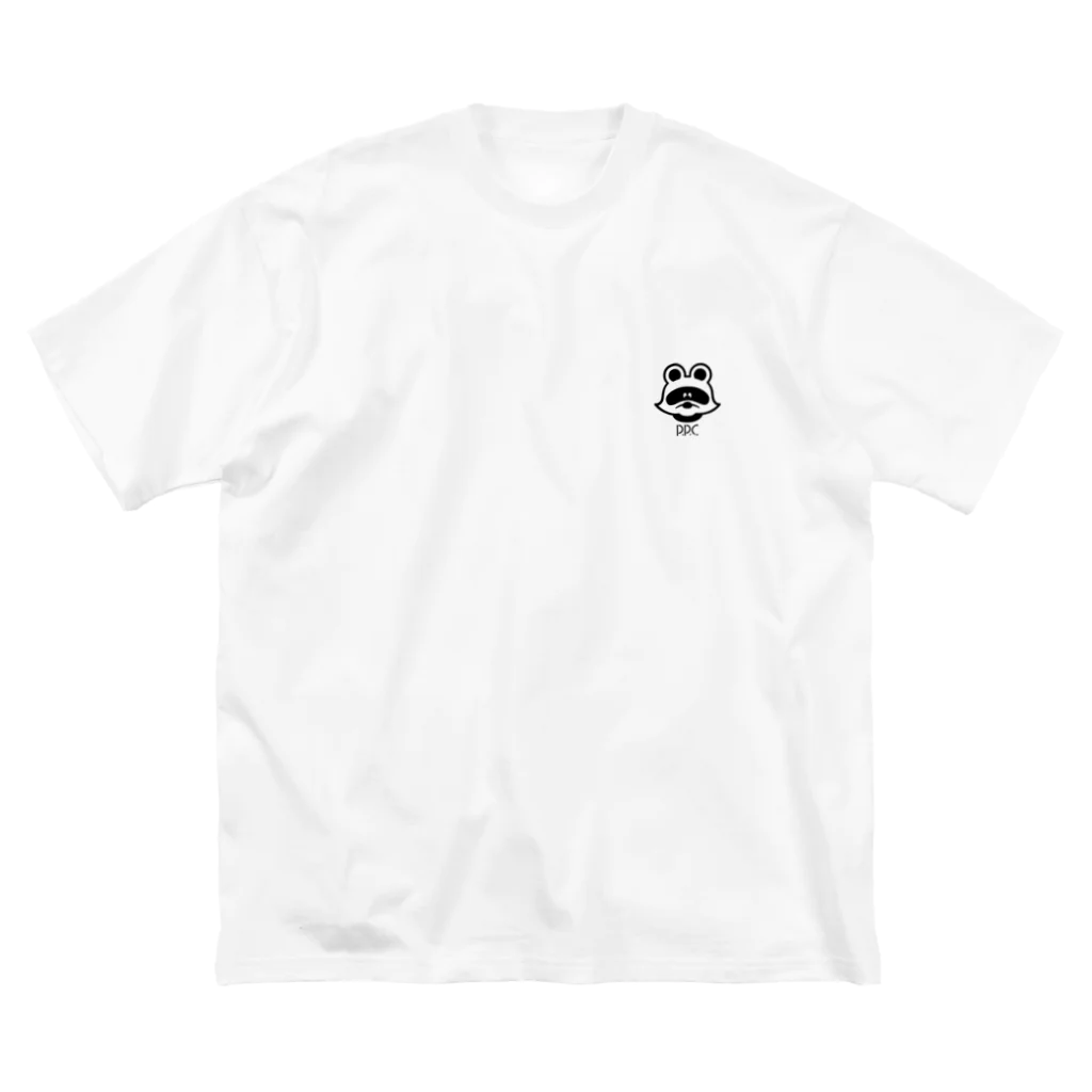 GGGood StoreのP.P.C（ぽんぽこ）ロゴ ビッグシルエットTシャツ