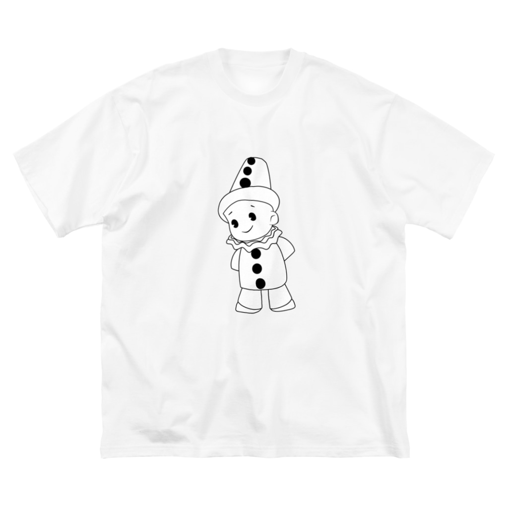 PY Kobo Pat's WorksのLE PETIT PIERROT, PIERRE /  Big T-Shirt