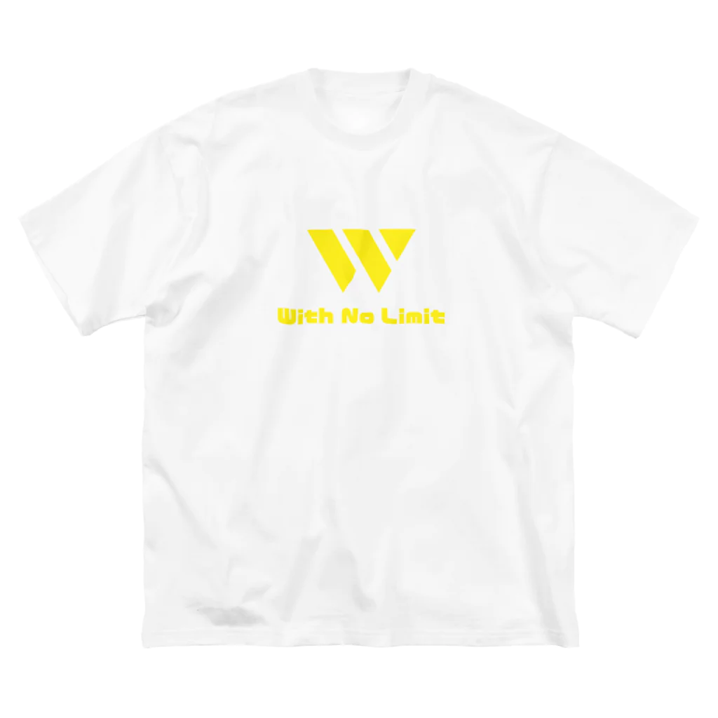 With No LimitのWith No Limit ロゴ Yellowバージョン Big T-Shirt