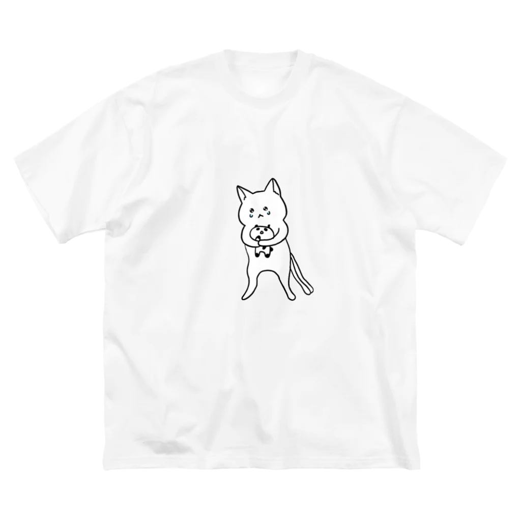 だんすだんすのミナ・ヌクッタ店のなきむしだんすだんす ビッグシルエットTシャツ