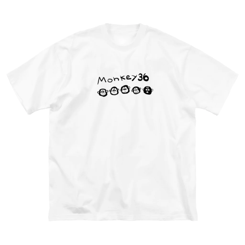 330monkeyのmonkey36 ビッグシルエットTシャツ