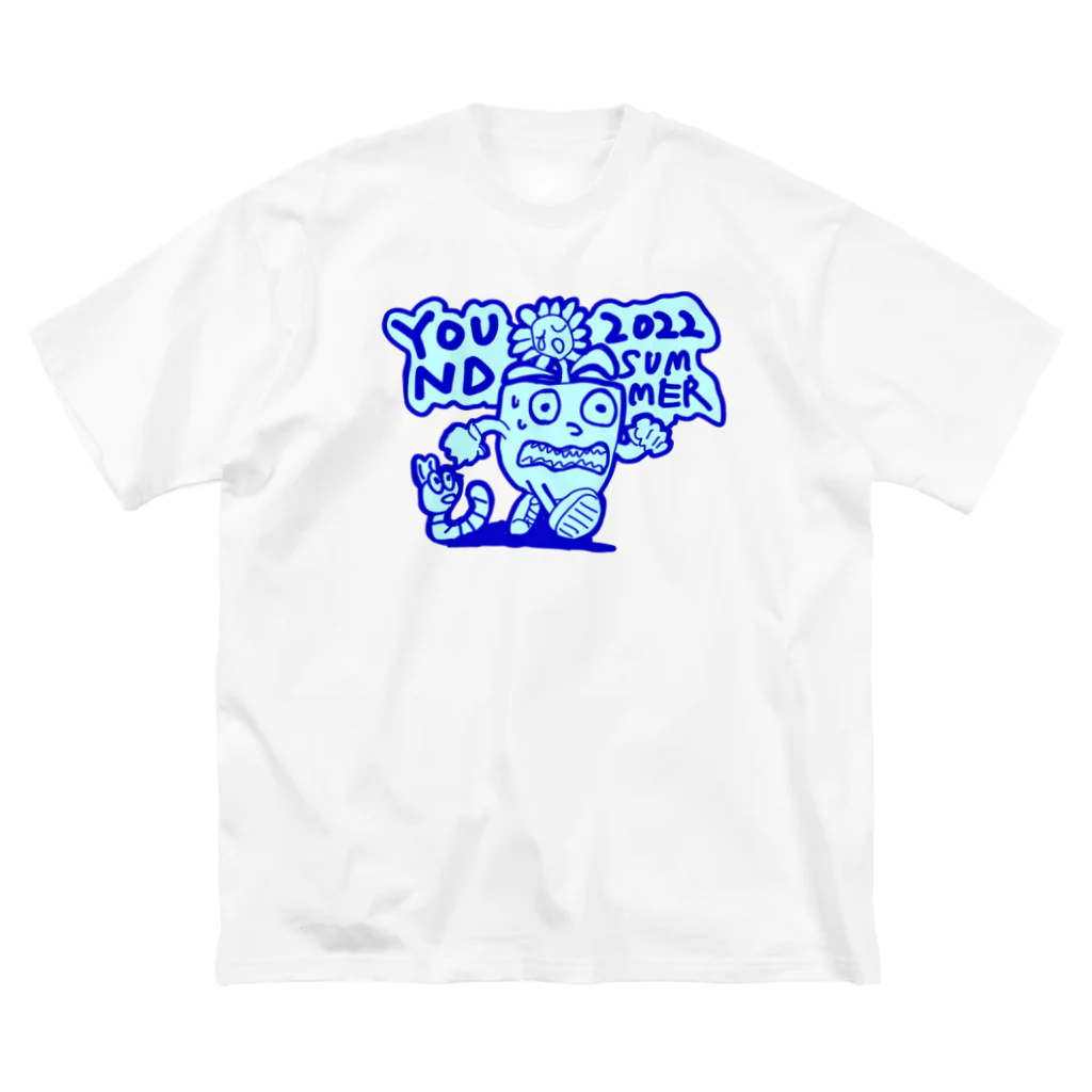 YOUNDのいそげ YOUND 2022 SUMMER君 ビッグシルエットTシャツ