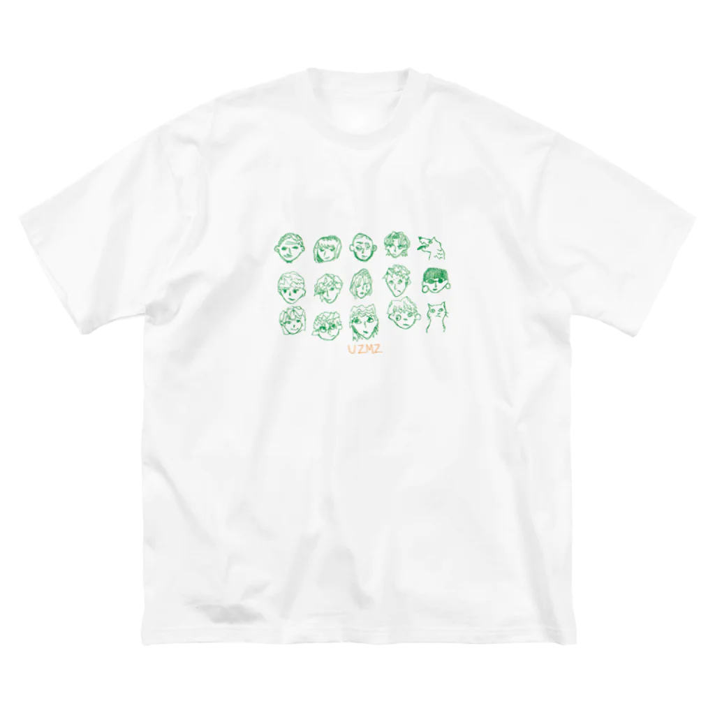 seventyのUZMZ（有象無象）Tシャツ Big T-Shirt