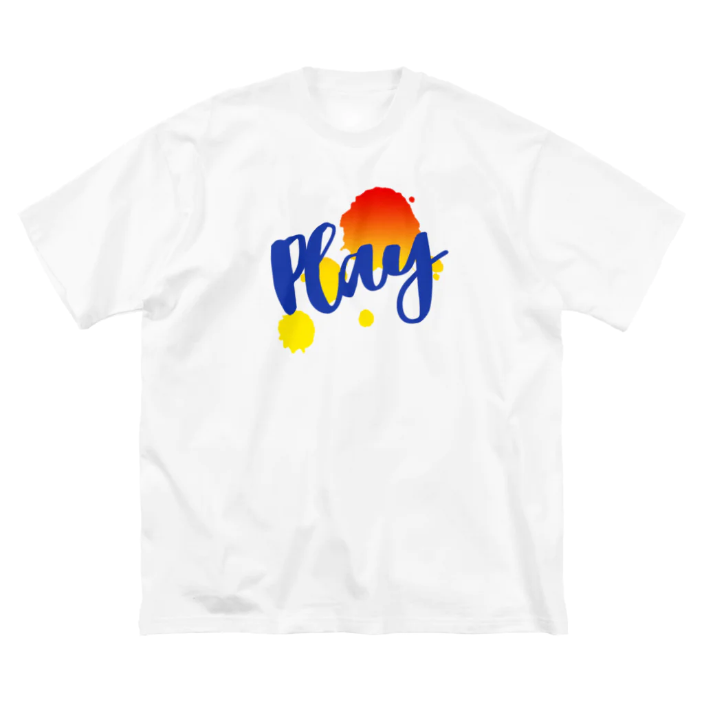 PLAY clothingのGRADATION B ① Big T-Shirt