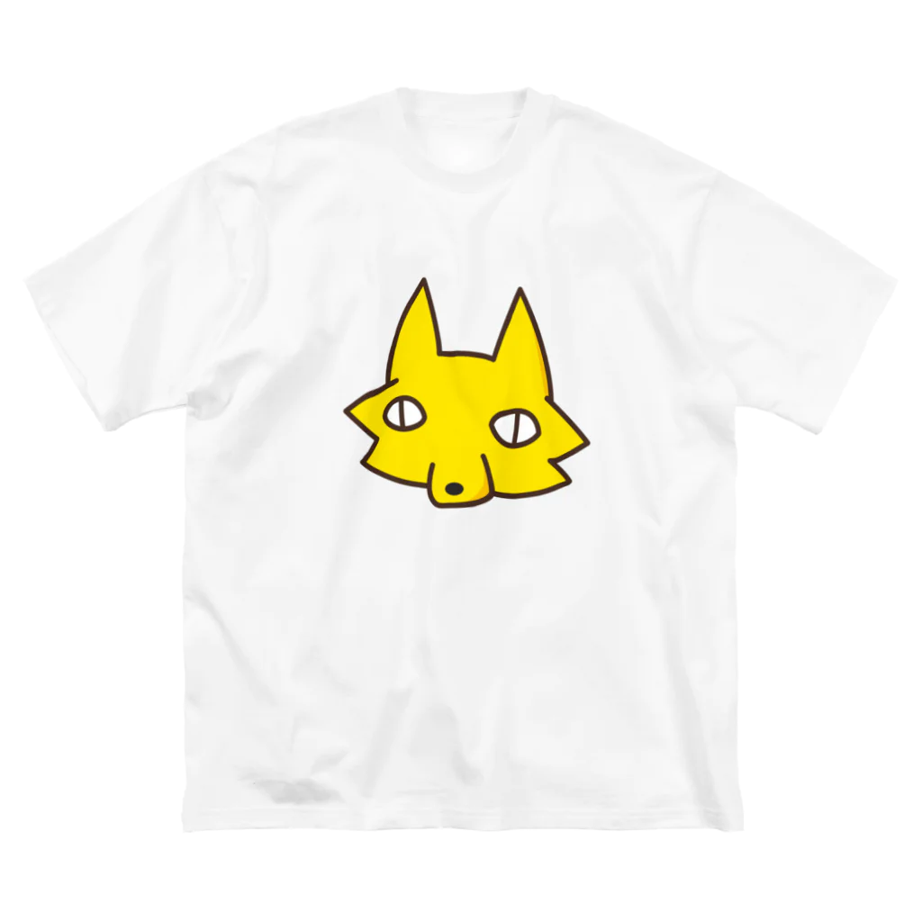 shirosukeのきつね ビッグシルエットTシャツ