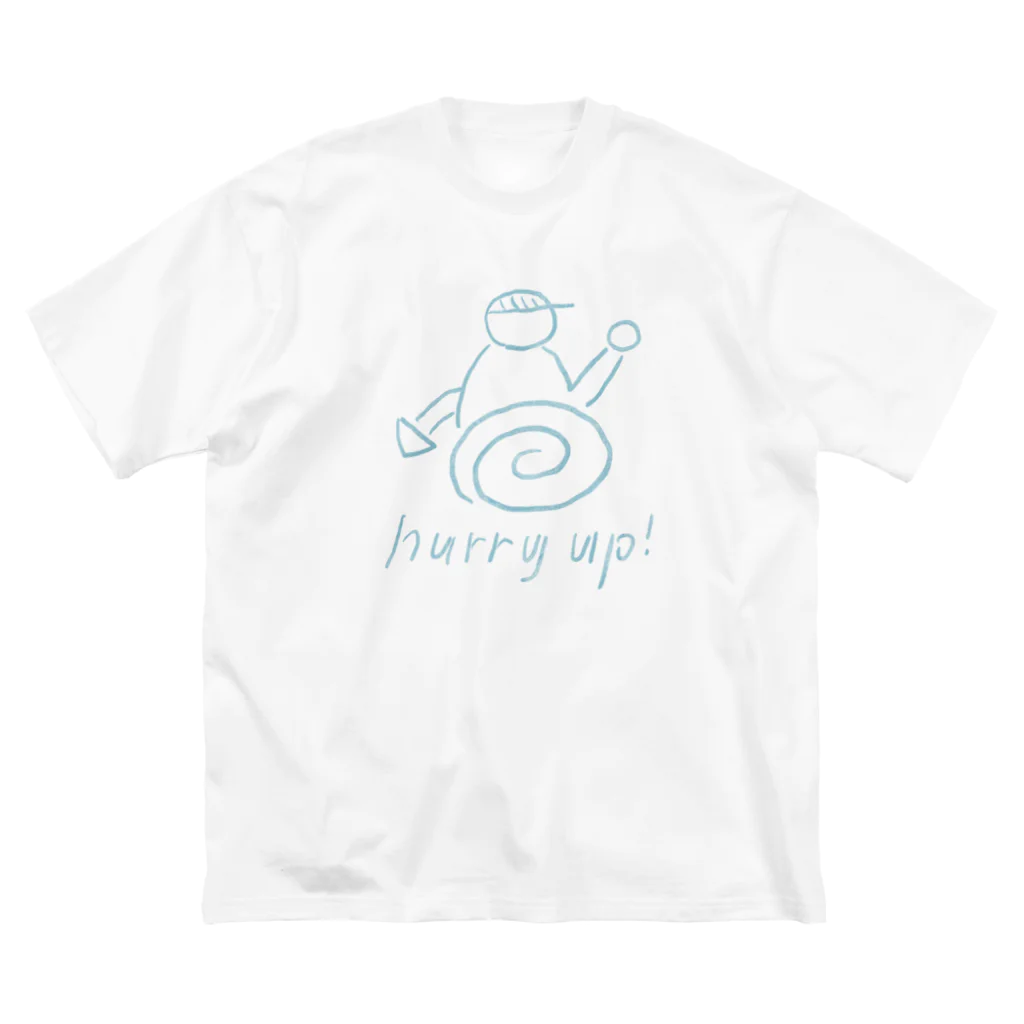 くのいちのhurry up! ビッグシルエットTシャツ