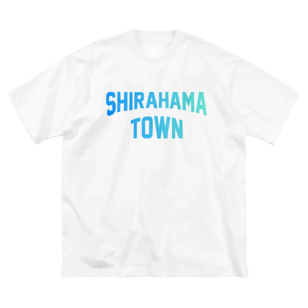 JIMOTOE Wear Local Japanの白浜町 SHIRAHAMA TOWN ビッグシルエットTシャツ