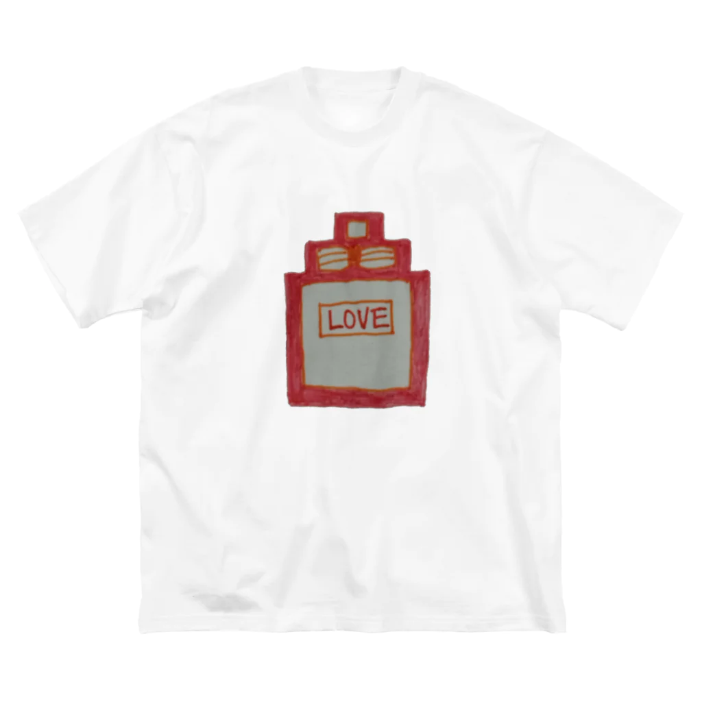 yukari’s_shopの香水瓶❤手書き ビッグシルエットTシャツ