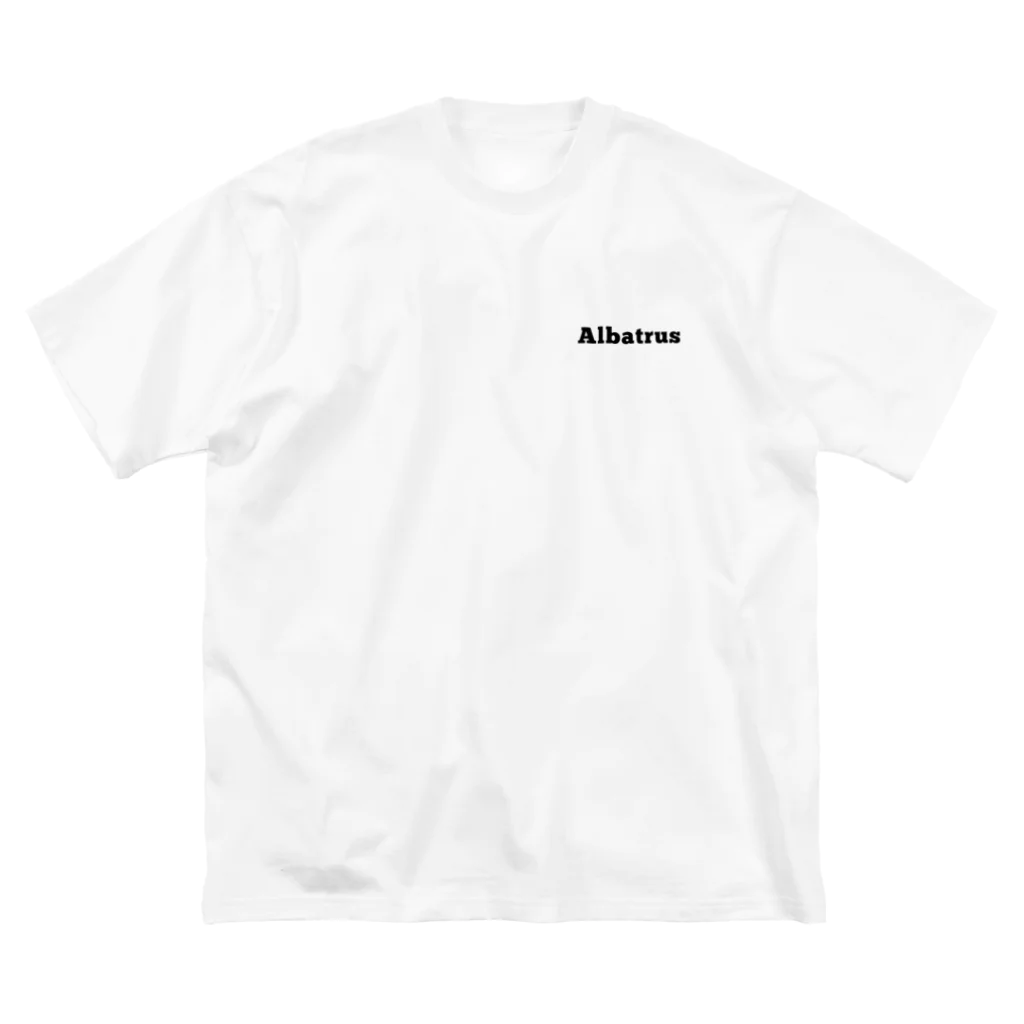 Albatrus 公式グッズのビッグシルエットロゴT ビッグシルエットTシャツ