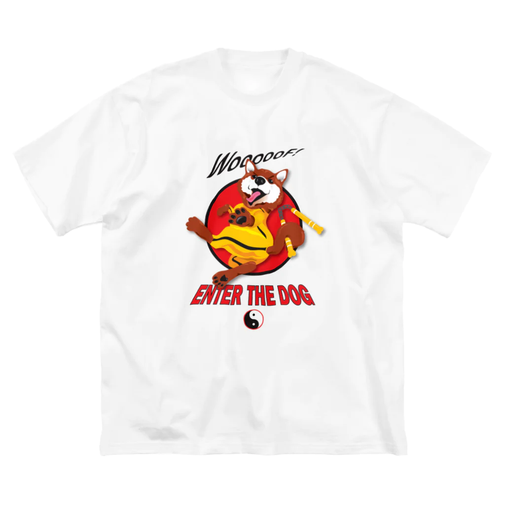 ShibazooのKung Fu Dog! Big T-Shirt