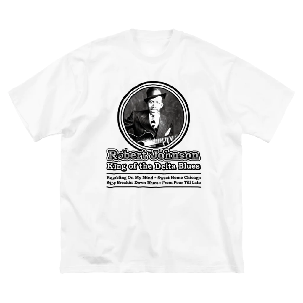 Hungry FreaksのRobert Johnson ビッグシルエットTシャツ