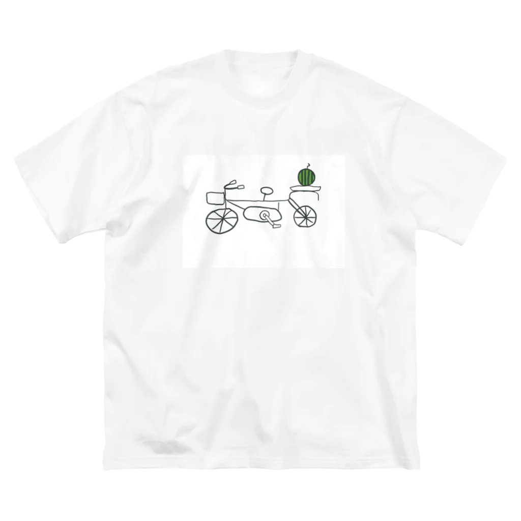 東京福袋の自転車キッズくん Big T-Shirt